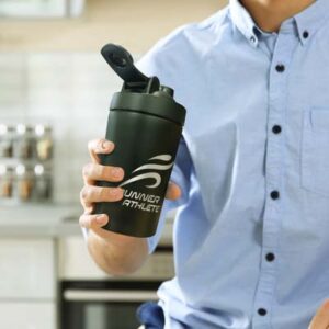 115852 TRENDS Trojan Metal Shaker The TRENDS Trojan Metal Shaker is a premium 600ml stainless steel drink mixing shaker. Smart matte finish. Black. Multiple branding options.