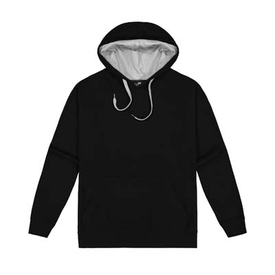 CLOKE-CHD-Got-Colour-Hoodie-Black-Grey-Marle-F