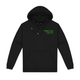 The Te Pūwhāriki Adults Hoodie is a 300gsm black hoodie with the school tui logo on the back and print on the front. Available in sizes S - 9XL as well as kids sizes. Available to preorder. Orders expect to be shipped week of 23rd March. Preorder cut off 13th March.