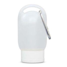 The TRENDS Gel Hand Sanitiser is a 30ml convenient tube - with a no mess flip clap and carabiner clip.  Print or Digital Label available for branding.
