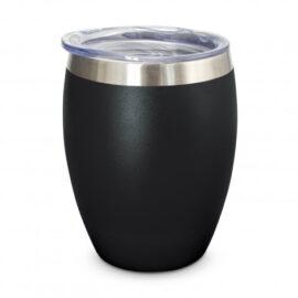 The TRENDS Verona Vacuum Cup is a premium 300ml double wall, vacuum insulated, powder coated cup. Push on slider lid. Printed or engraved.