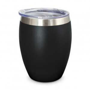 The TRENDS Verona Vacuum Cup is a premium 300ml double wall, vacuum insulated, powder coated cup. Push on slider lid. Printed or engraved.