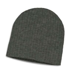The TRENDS Nebraska Heather Cable Knit Beanie is a stylish cable knit beanie.  2 tone acrylic yarn.  Embroidery available.  4 colours.  
