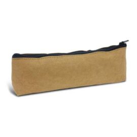 The TRENDS Panther Pencil Case is a trendy pencil case with zippered closure.  Tyvek on trend look.  Natural colour.  Branded with your logo.  