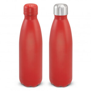 The TRENDS Mirage Powder Coated Vacuum Bottle is a trendy 500ml double wall, vacuum insulated stainless steel bottle.  Powder coated. 24 colours - available with your logo.