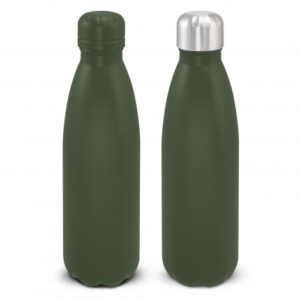 The TRENDS Mirage Powder Coated Vacuum Bottle is a trendy 500ml double wall, vacuum insulated stainless steel bottle.  Powder coated. 24 colours - available with your logo.