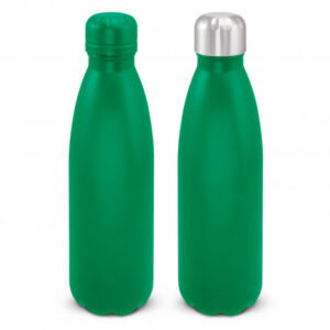 The TRENDS Mirage Powder Coated Vacuum Bottle is a trendy 500ml double wall, vacuum insulated stainless steel bottle.  Powder coated. 24 colours - available with your logo.