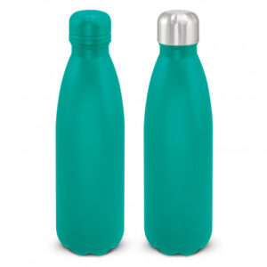 The TRENDS Mirage Powder Coated Vacuum Bottle is a trendy 500ml double wall, vacuum insulated stainless steel bottle.  Powder coated. 24 colours - available with your logo.
