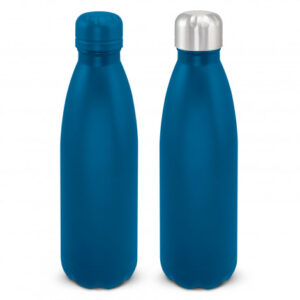 The TRENDS Mirage Powder Coated Vacuum Bottle is a trendy 500ml double wall, vacuum insulated stainless steel bottle.  Powder coated. 24 colours - available with your logo.