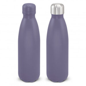 The TRENDS Mirage Powder Coated Vacuum Bottle is a trendy 500ml double wall, vacuum insulated stainless steel bottle.  Powder coated. 24 colours - available with your logo.