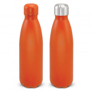 The TRENDS Mirage Powder Coated Vacuum Bottle is a trendy 500ml double wall, vacuum insulated stainless steel bottle.  Powder coated. 24 colours - available with your logo.