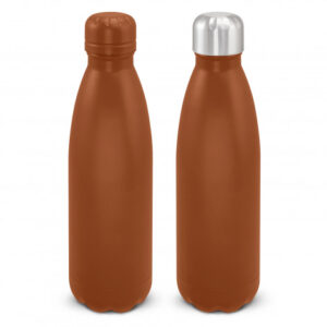 The TRENDS Mirage Powder Coated Vacuum Bottle is a trendy 500ml double wall, vacuum insulated stainless steel bottle.  Powder coated. 24 colours - available with your logo.