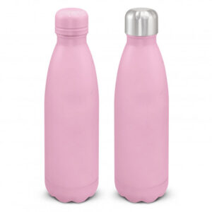 The TRENDS Mirage Powder Coated Vacuum Bottle is a trendy 500ml double wall, vacuum insulated stainless steel bottle.  Powder coated. 24 colours - available with your logo.