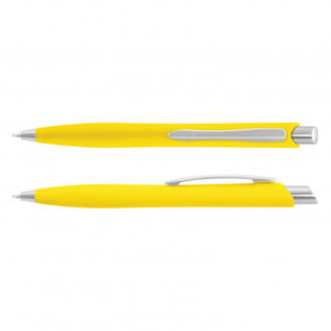 The TRENDS Javalin Pen is a retractable plastic ballpoint pen. 26 colours. Branding available with your logo. Great custom pens from TRENDS.