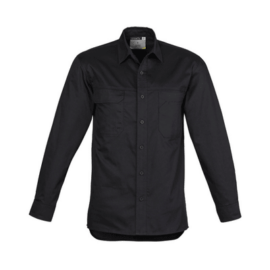 The Syzmik Mens Light Weight Tradie Shirt - Long Sleeve is a 145gsm light weight cotton twill shirt.  4 colours.  Great Syzmik lightweight workwear shirts.
