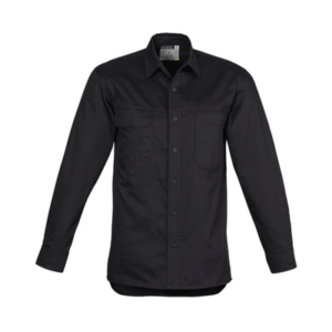 The Syzmik Mens Light Weight Tradie Shirt - Long Sleeve is a 145gsm light weight cotton twill shirt. 4 colours. Great Syzmik lightweight workwear shirts.