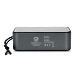 The Swiss Peak 10W Bass Speaker delivers powerful sound in a compact package. Dedicated subwoofer. Grey. Multiple branding options available.