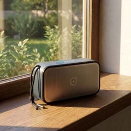 The Swiss Peak 10W Bass Speaker delivers powerful sound in a compact package. Dedicated subwoofer. Grey. Multiple branding options available.