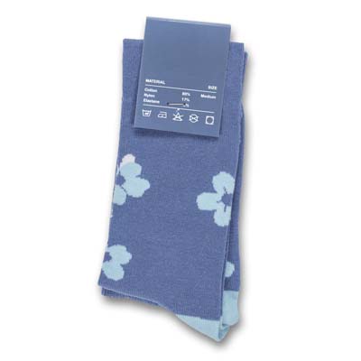 134215 TRENDS Pixel Knitted Knee HIgh Socks