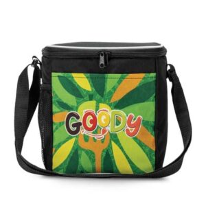 The Franz Lunch Cooler Bag is a 7 litre, everyday cooler. Full colour sublimation branding. Front pocket and a side mesh pocket for your extras.