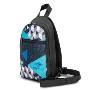 The TRENDS Callum Crossbody Bag is a compact 3 litre bag built for every day use. Full Colour sublimation branding on front panels. Great branded bags.