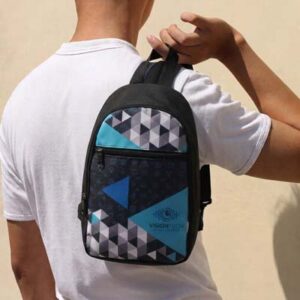 The TRENDS Callum Crossbody Bag is a compact 3 litre bag built for every day use. Full Colour sublimation branding on front panels. Great branded bags.