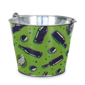 The TRENDS Riviera Ice bucket is a 5l galvanised steel ice bucket built for events and hospitality experiences. Full colour print with classic tapered design.