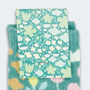 The TRENDS Jolly Knitted Kids Bamboo Socks are 80% bamboo, naturally soft and breathable. 2 sizes. Custom knit and heel colour. Up to 6 colour designs.