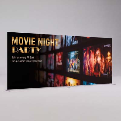 134398 TRENDS Straight Portable Display Wall