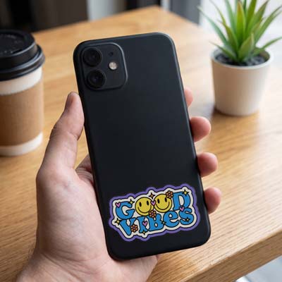 TRENDS Prism Print – 60 x 40mm Sticker