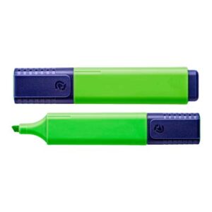 The STAEDTLER Textsurfer Classic Highlighter features a large ink reservoir. 4 colours. Water based and fast drying. Casing is made from 97% recycled plastic.