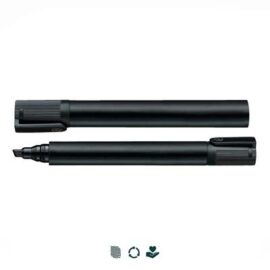 The STAEDTLER Lumocolor Permanent Marker has a versatile chisel tip - allows broad or fine lines. Reliable, long lasting performance on nearly every surface. 