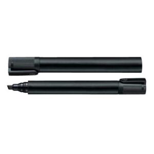 The STAEDTLER Lumocolor Permanent Marker has a versatile chisel tip - allows broad or fine lines. Reliable, long lasting performance on nearly every surface. 