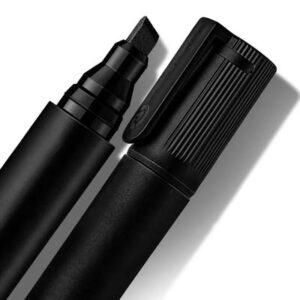 The STAEDTLER Lumocolor Permanent Marker has a versatile chisel tip - allows broad or fine lines. Reliable, long lasting performance on nearly every surface. 