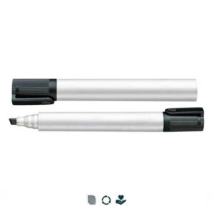 The STAEDTLER Lumocolor Whiteboard Marker has a versatile chisel tip - allows broad or fine lines. Works on whiteboards, glass and porcelain.