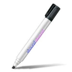 The STAEDTLER Lumocolor Whiteboard Marker has a versatile chisel tip - allows broad or fine lines. Works on whiteboards, glass and porcelain.