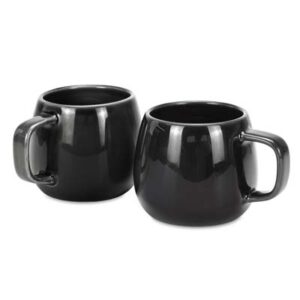 The Keepsake Moda Coffee Mug set is 2 ceramic mugs with attractive glaze and distinct pottery finish. Can be printed with your logo. Perfect for gifts or retail in hospitality.