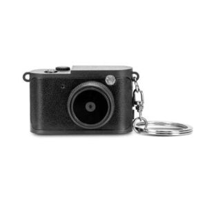 The TRENDS Candid Mini Camera packs retro style in a pocket sized package.  Captures images and video.  Rechargable.  8GB Micro-SD card.  Perfect for capturing events.