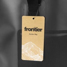 The TRENDS Frontier Bucket Bag is a 21 litre water resistant bag built for the outdoors. Black. Multiple branding options.