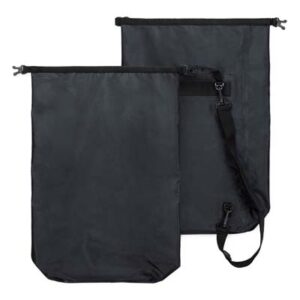The TRENDS Nevis Dry Bag 20L is made from durable 210T nylon with heat sealed water resistant seams.  Available in Black.  Branding available with your logo.
